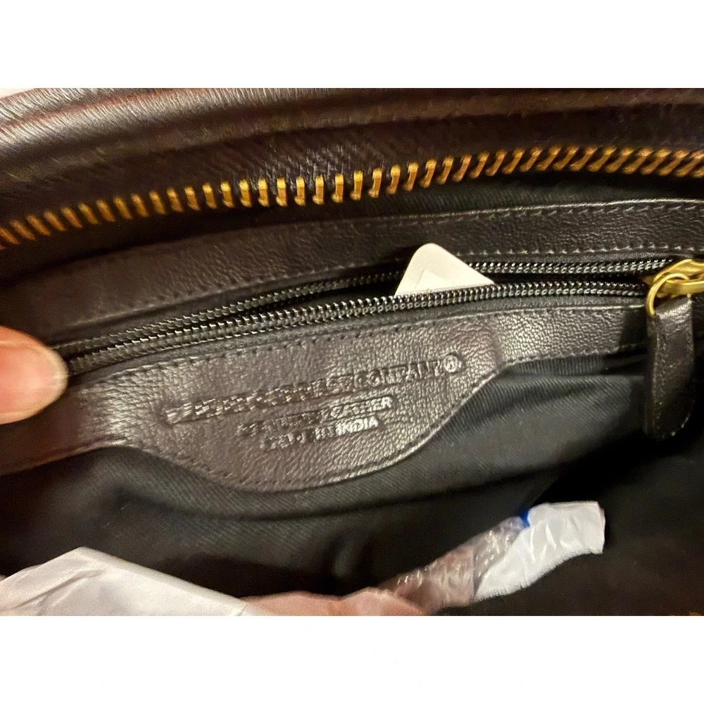 Clever Carriage‎ Company Bag Leather Craft Hobo PURSE BAG NWOT BLACK